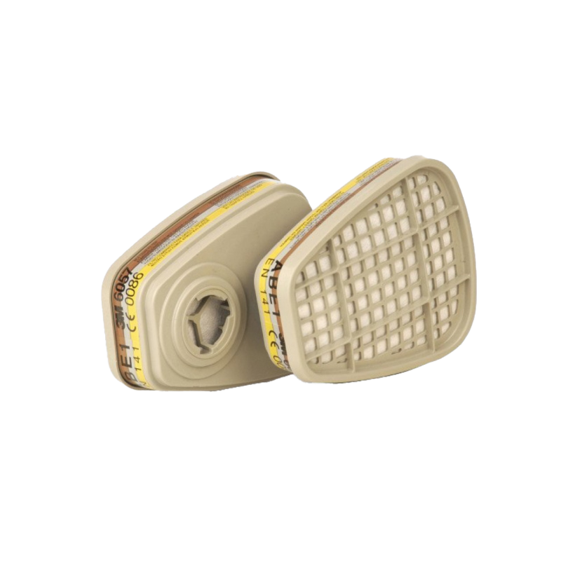 Ersatzfilter für Maske3M 7500: 4x2 3M 6057 (ABE1) Ersatzfilter für Maske3M 7500: 4x2 3M 6057 (ABE1)